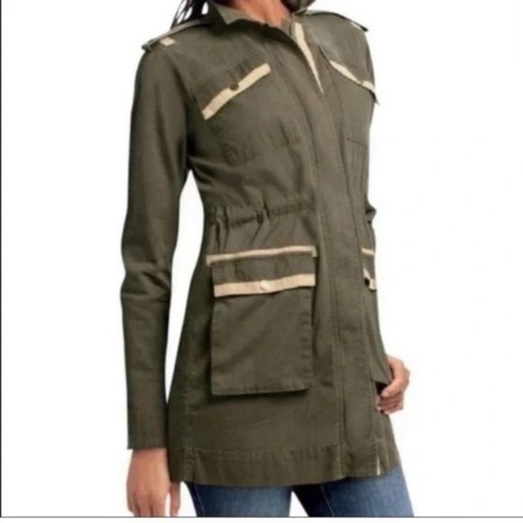 Cabi✨Olive Military Utility Jacket - Picture 3 of 13